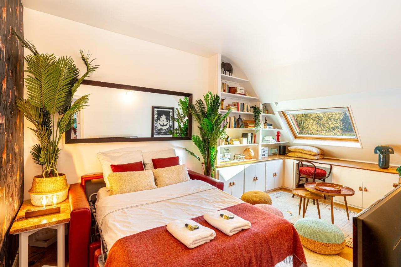 Stylish Modern Apartement - Art, Design, Garden, Villa Des Ammonites Meudon Exterior foto