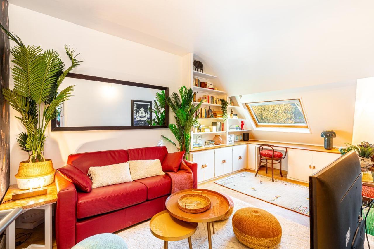 Stylish Modern Apartement - Art, Design, Garden, Villa Des Ammonites Meudon Exterior foto