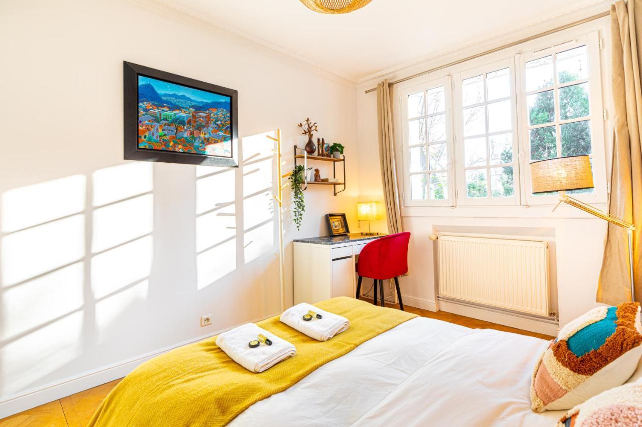 Stylish Modern Apartement - Art, Design, Garden, Villa Des Ammonites Meudon Exterior foto