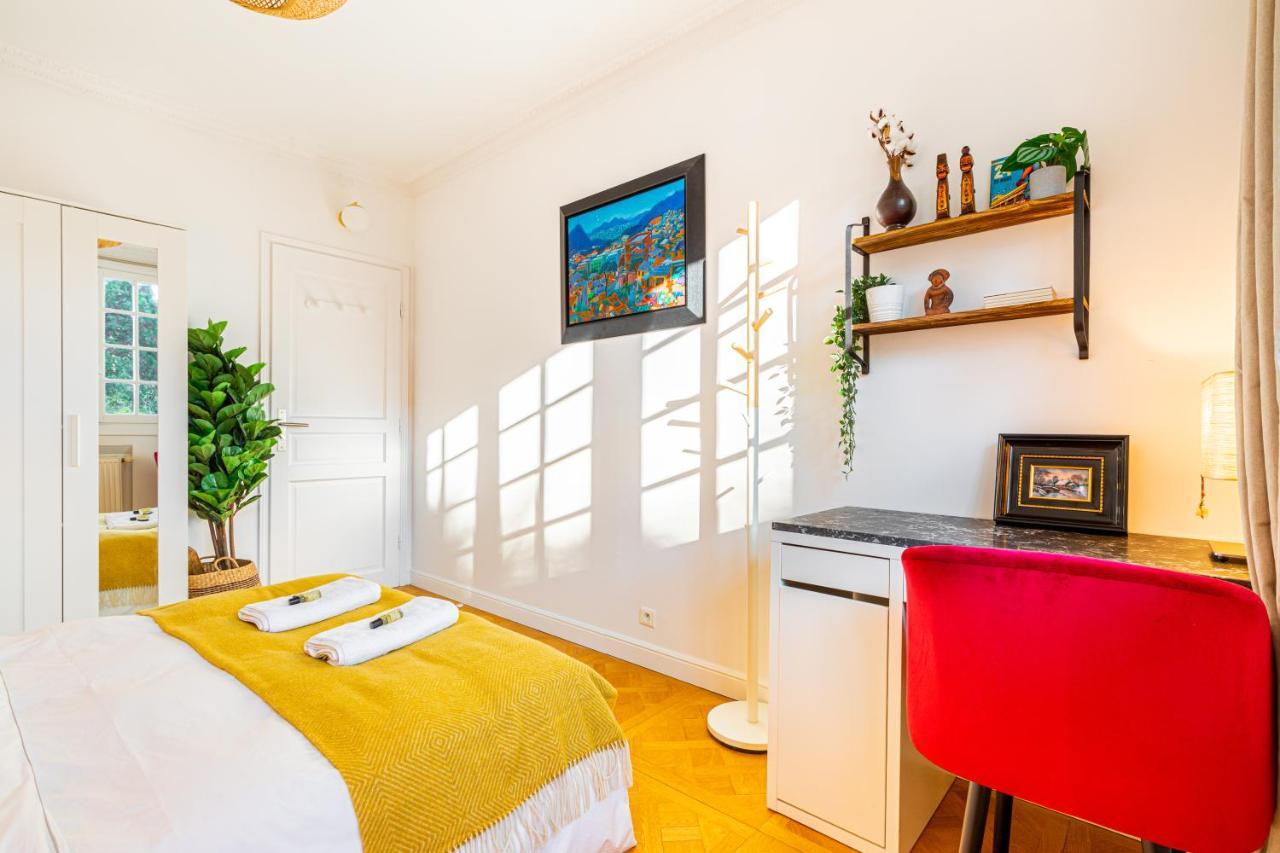 Stylish Modern Apartement - Art, Design, Garden, Villa Des Ammonites Meudon Exterior foto